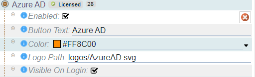 Azure Active Directory Menu